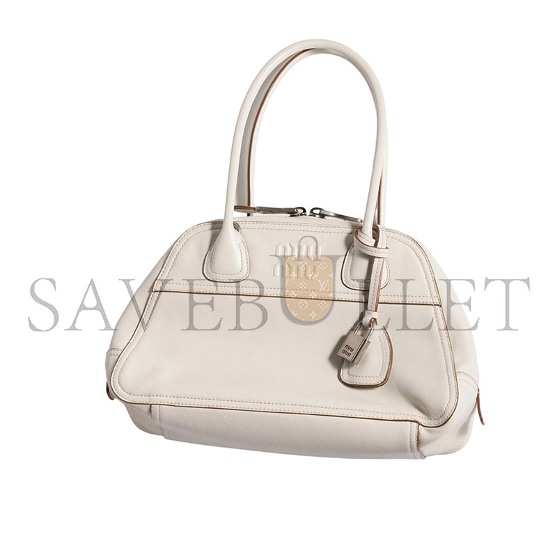 MIU MIU VIVANT NAPPA LEATHER BAG 5BB199 (28*17*9.5cm)